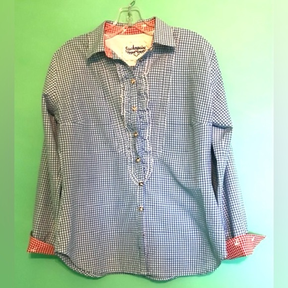 Stylish Fitted Blouse with sleeves - Picture 14 of 16